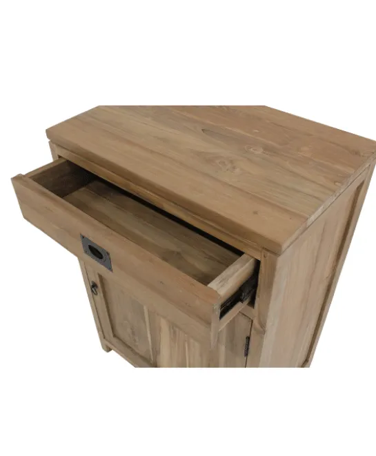 Teak houten Klein badkamer kastje