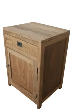 Teak houten Klein badkamer kastje