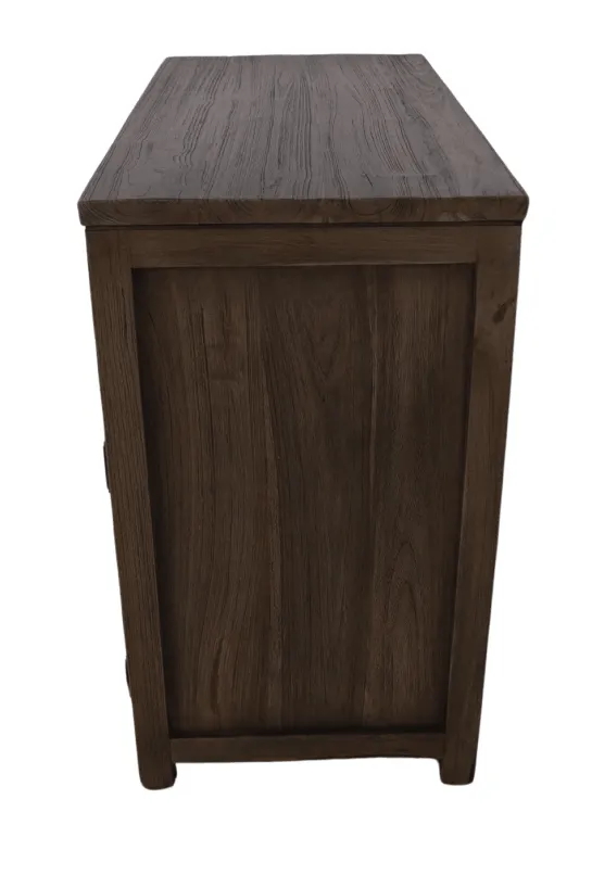 Teak houten klein dressoir 1 meter