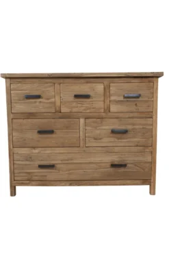 Teakhouten Ladekast / Commode 115x50x90 cm