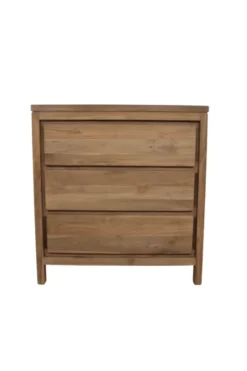 Teakhouten Ladekast 80x45x85h
