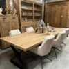 Teakhouten Landelijke Eettafel – 300 cm