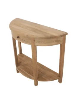 Teak houten maansidetable