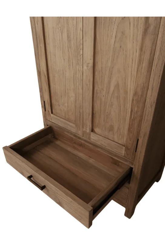 Teak houten opbergkast