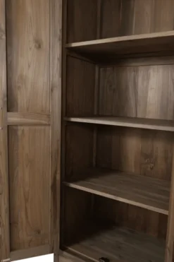 Teak houten opbergkast