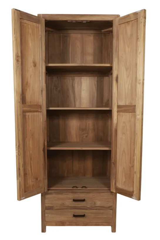 Teak houten opbergkast