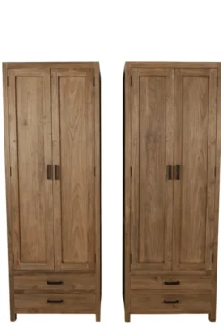 Teak houten opbergkast