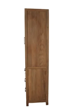 Teakhouten opbergkast (block kast)