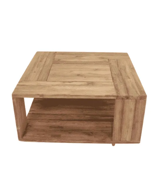 Teakhouten open salontafel