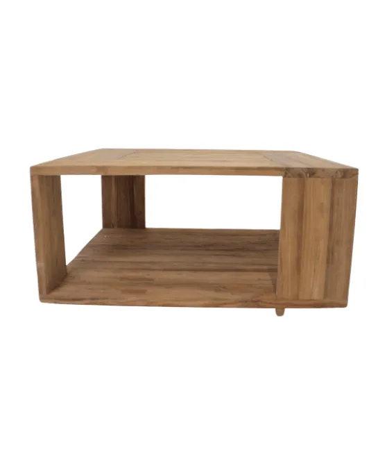 Teakhouten open salontafel