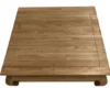 Teakhouten opiumtafel 120×120