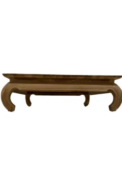 Teakhouten opiumtafel 120×120