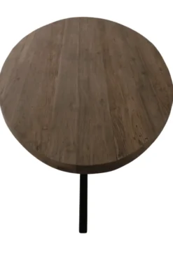 Teakhouten ovale eettafel