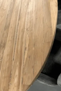 Teak houten ovale eettafel 220 cm