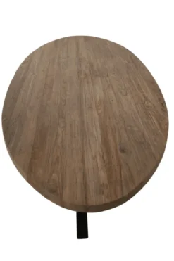 Teakhouten ovale eettafel 260 cm