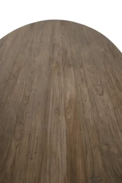 Teakhouten ovale eettafel 260 cm