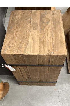 Teak houten pilaar