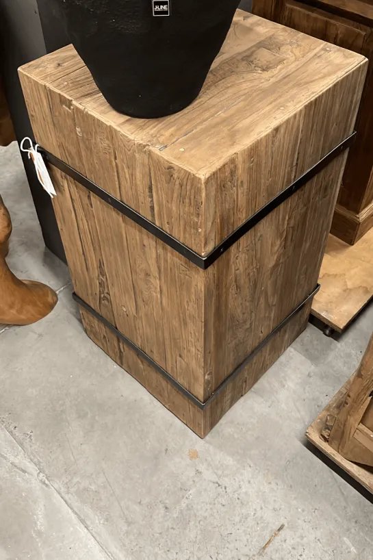Teak houten pilaar