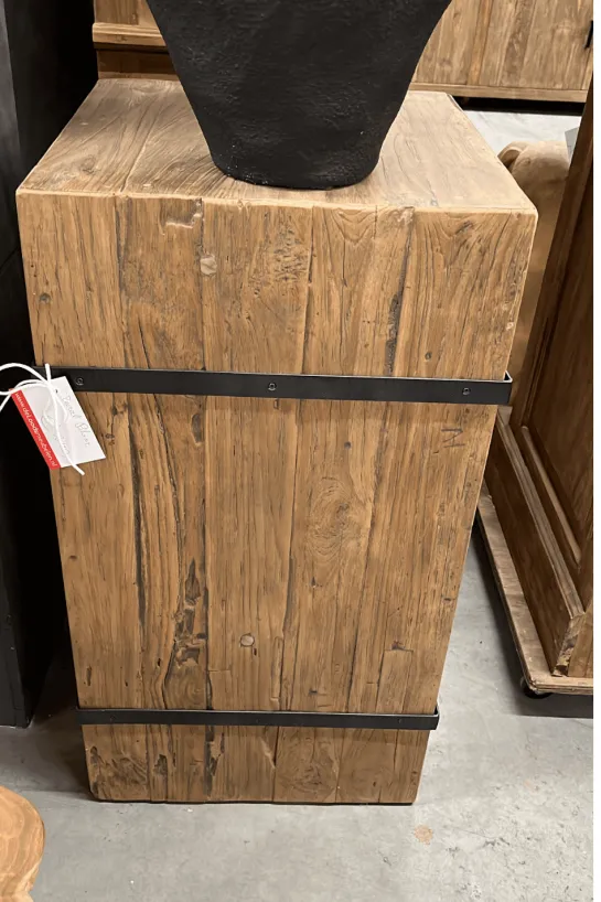 Teak houten pilaar