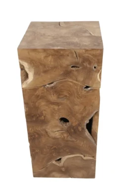 Teakhouten pilaar 40x40x90h