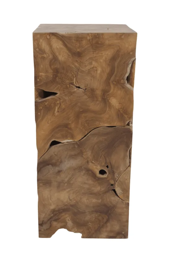 Teakhouten pilaar 40x40x90h