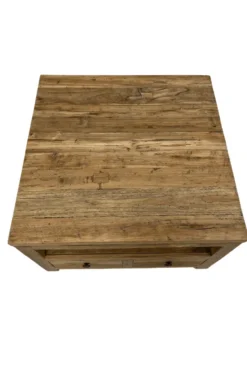 Teakhouten salontafel met lades