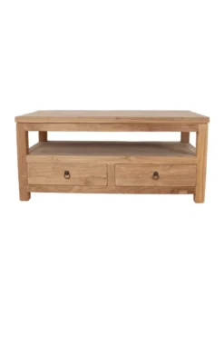 Teakhouten salontafel met lades