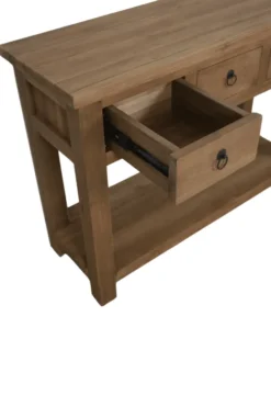 Teak houten sidetable 120 cm