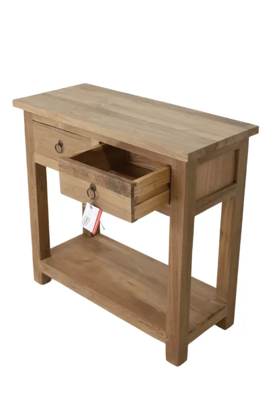 Teakhouten side table 80/100/120/140/160/180 en 200
