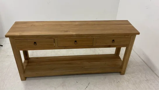 Teakhouten side table 80/100/120/140/160/180 en 200