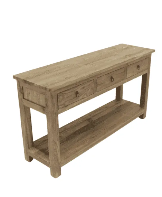 Teakhouten side table 80/100/120/140/160/180 en 200