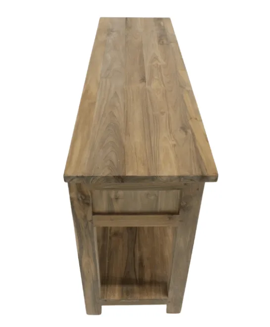 Teakhouten side table 80/100/120/140/160/180 en 200