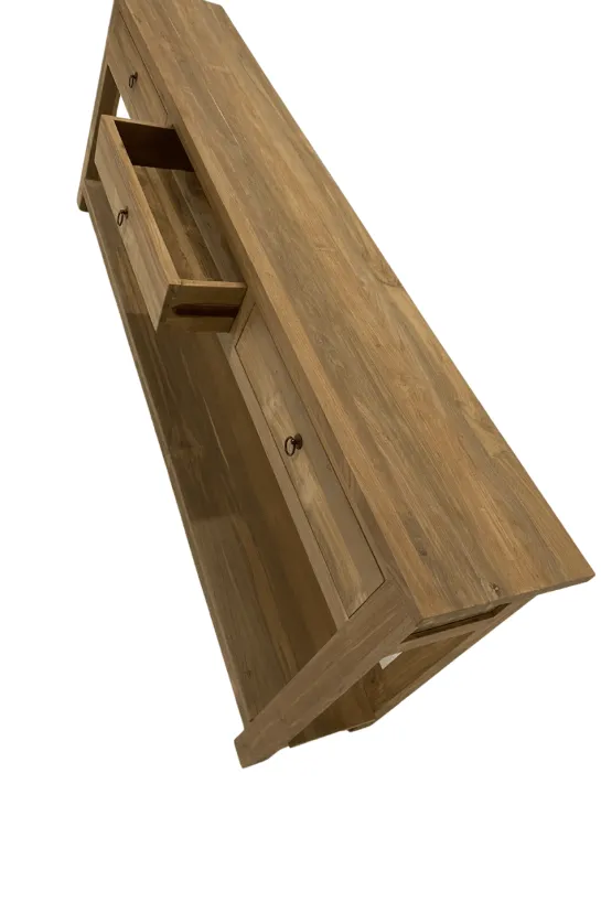 Teakhouten side table 80/100/120/140/160/180 en 200