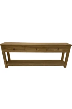 Teakhouten side table 80/100/120/140/160/180 en 200