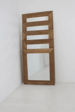 Teakhouten Spiegel