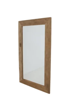 Teakhouten Spiegel