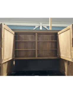 Teak houten spiegelkast 120 cm