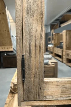 Teak houten spiegelkast 60 cm