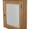 Teakhouten spiegel kast 60 cm