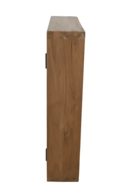 Teakhouten spiegel kast 60 cm