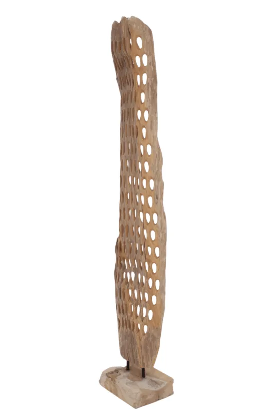 Teakhouten stronk