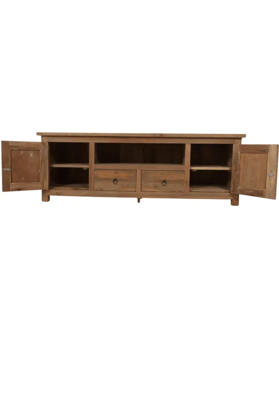 Teak houten tv meubel 160 cm
