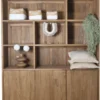 Teak houten vakkenkast 180 cm