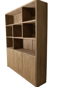 Teak houten vakkenkast 180 cm