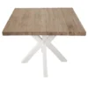 Teak houten vierkanten eettafel 100×100 cm