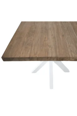 Teak houten vierkanten eettafel 100×100 cm