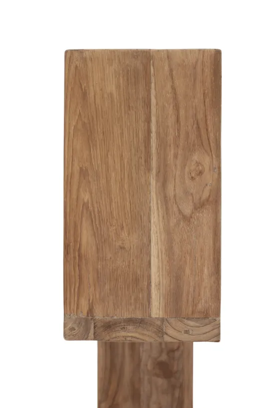 Teakhouten wandrek / wanddecoratie