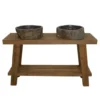 Teakhouten Wandtafel/ badkamermeubel 120 of 140
