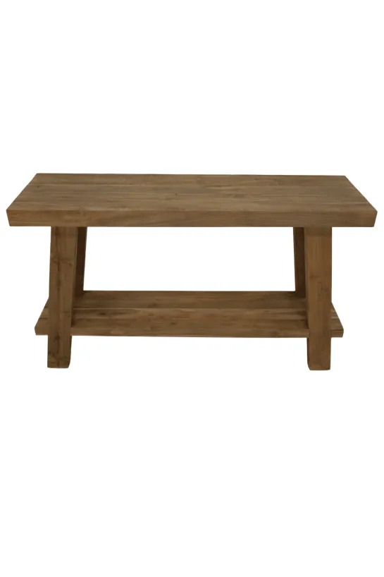 Teakhouten Wandtafel/ badkamermeubel 120 of 140