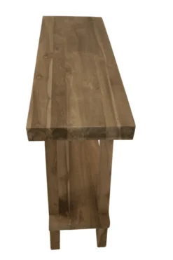 Teakhouten Wandtafel/ badkamermeubel 120 of 140
